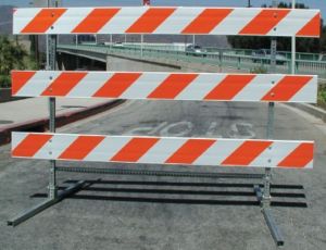 Iron Road Safety Barricades