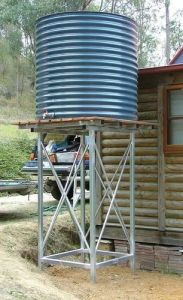 Iron Water Tank Stand