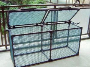 Iron Wire Mesh Waste Bin