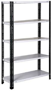 Mild Steel 5 Shelves Slotted Rack