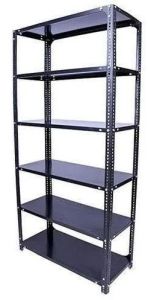 Mild Steel 5 Shelves Slotted Rack