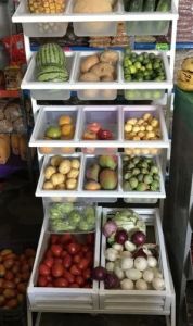 Mild Steel Fruit Vegetable Rack