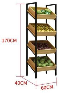 Mild Steel Fruit Vegetable Rack