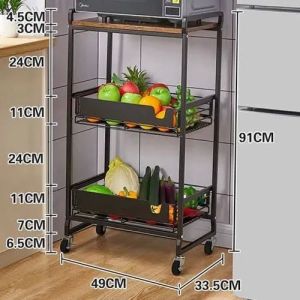 Mild Steel Fruit Vegetable Rack
