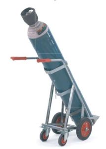 Mild Steel Gas Cylinder Trolley