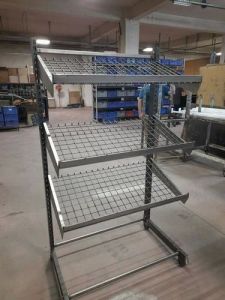 Mild Steel Snack Display Rack