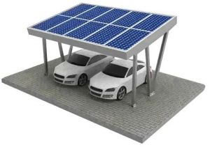 Solar Panel Parking Structure