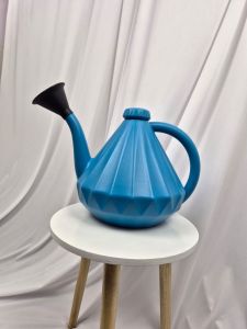 5 Litre Blue Ripple Plant Watering Can