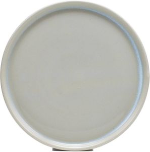 8 Inch Round White Plate for Planter