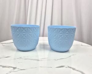 Blue Verona Flower Pot