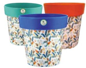 Natural Heavy Duty Plastic Flower Pot