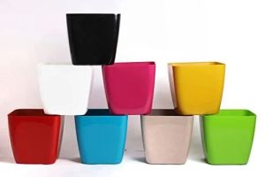 Plastic Siena Flower Pot