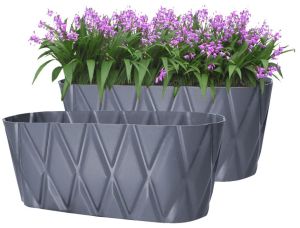 Plastic Solitaire Window Planter