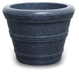 Round Avenue Plastic Planter