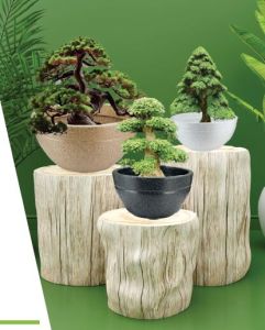 Round Corso Plastic Planter