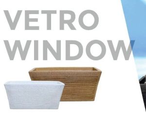 Vetro Window Plastic Planter