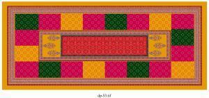 36 Panna Chanderi Dupatta  Cotton Fabric