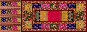 36 Panna Chanderi Dupatta  Cotton Fabric