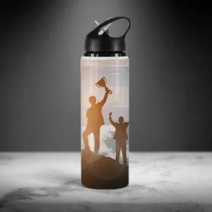 500ml Sublimation Metal Nozzle Sipper Bottle