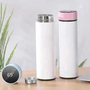 600ml Sublimation Metal Insulated Temperature Sipper Bottle