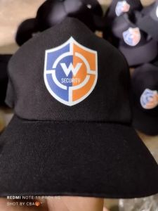 Black Cotton Cap