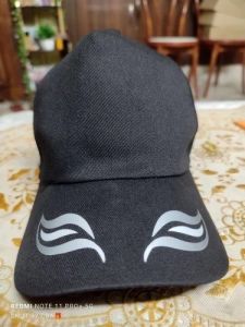 Black Cotton Cap