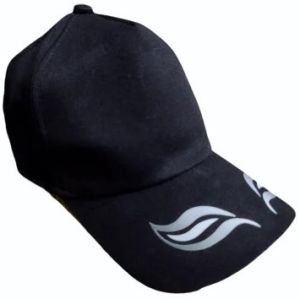 Black Cotton Cap