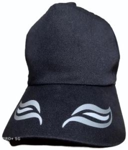 Black Cotton Cap