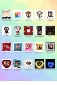 Sublimation Heart Shape Magic Cushion