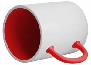Sublimation Imported 3tone Red Inner Colour Coffee Mug