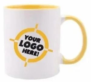 Sublimation Imported 3tone Yellow Inner Colour Coffee Mug