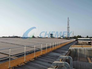 Metal Roof Safety Railing