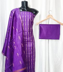 Ladies Cotton Silk Classic Suit Set