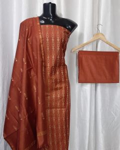 Ladies Cotton Silk Classic Suit Set