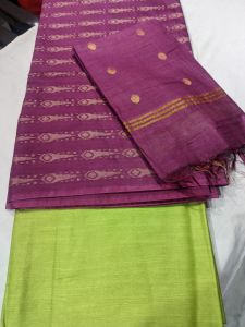 Ladies Cotton Silk Ethnic Suit Set