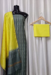 Ladies Cotton Silk Ethnic Suit Set