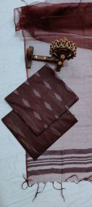 Ladies Cotton Silk Handloom Suit Set