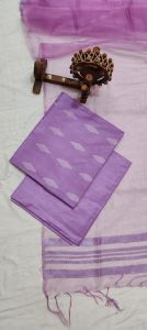 Ladies Cotton Silk Handloom Suit Set