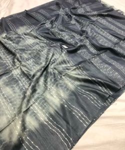 Ladies Cotton Silk Shibori Dye Handwoven Saree