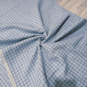 Ladies Linen Check Pattern Fabric