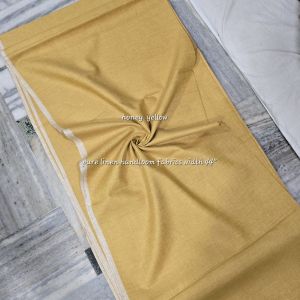 Ladies Pure Linen Plain Fabric