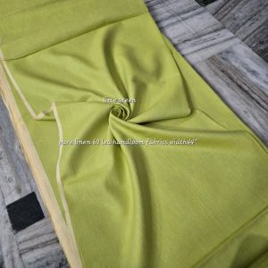 Ladies Pure Linen Plain Fabric