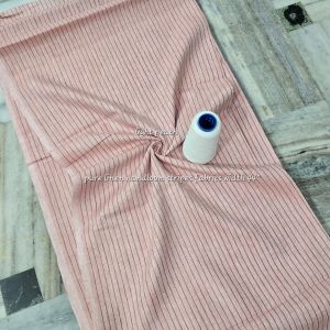 Ladies Pure Linen Stripe Fabric