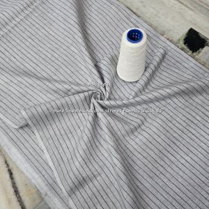 Ladies Pure Linen Stripe Fabric