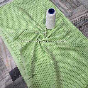 Ladies Pure Linen Stripe Fabric
