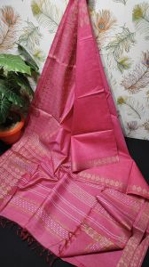 Ladies Semi Silk Zari Border Traditional Saree