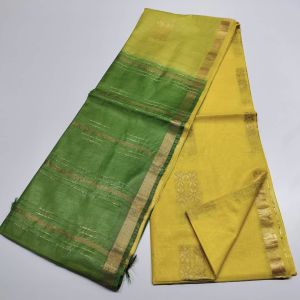 Ladies Semi Tussar Silk Zari Dobby Weave Saree