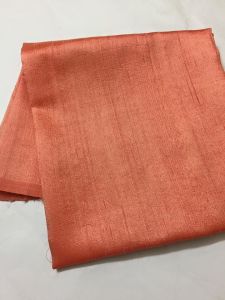 Ladies Tussar Dupian Raw Silk Fabric