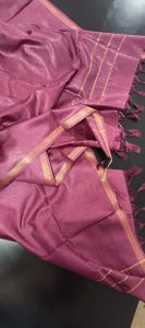 Ladies Tussar Munga Silk Zari Border Dupatta