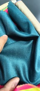 ladies tussar staple silk fabric